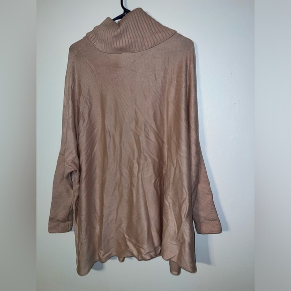 Calvin Klein Women’s Cowl Neck Sweater, Dusty Rose, Size S/M - Picture 3 of 6